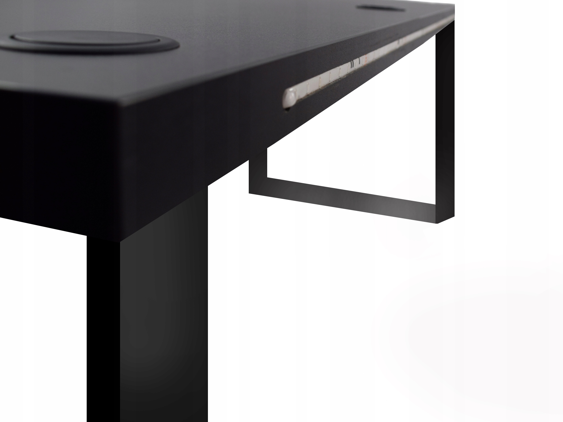 BIURKO GAMINGOWE LOFTOWE LED STABILNE METALOWE KOMPUTEROWE PRODUCENT Marka DAMING