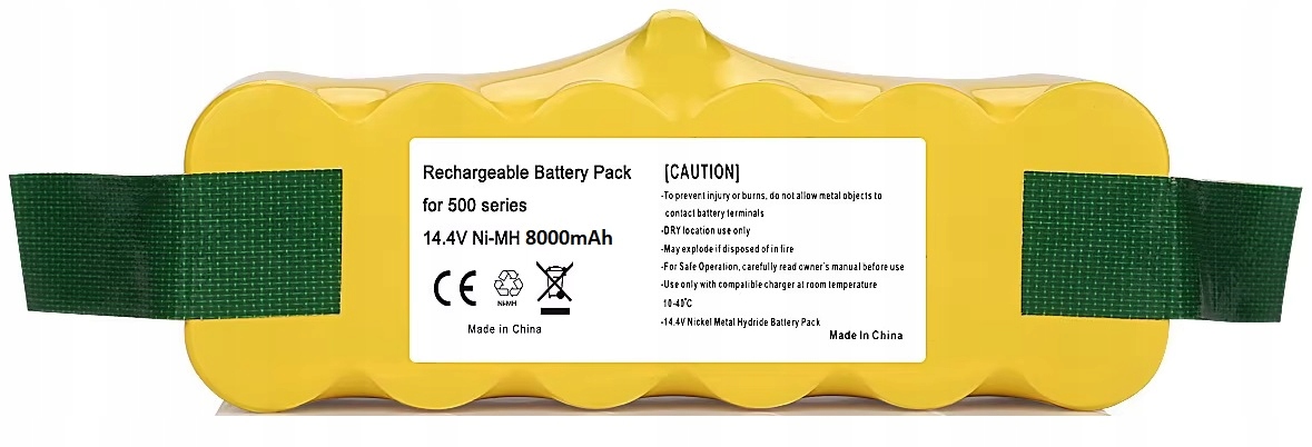 Nová baterie pro iRobot Roomba 880 500 886 625 560 870 8000 mAh