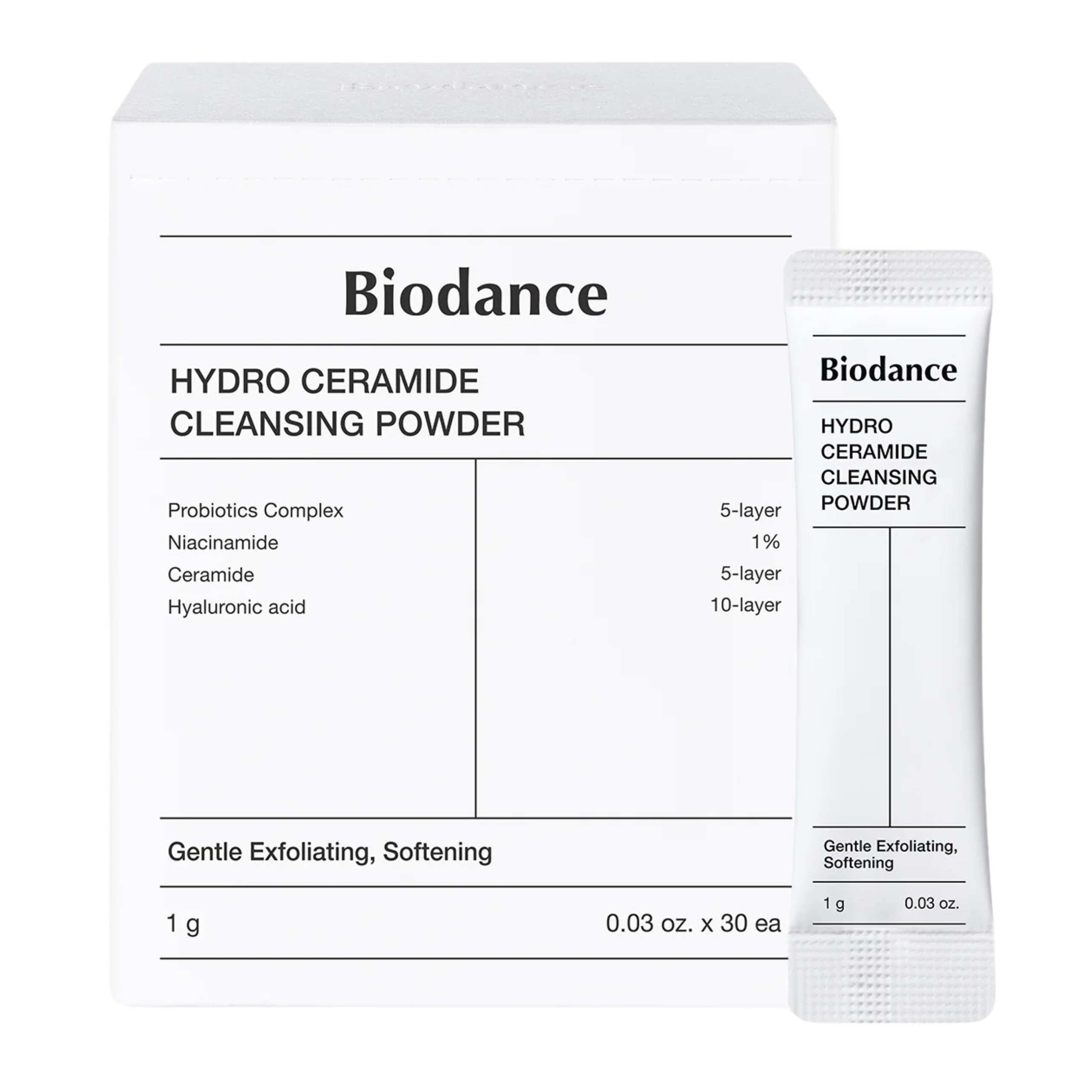 Enzymatický pudr v sáčcích Biodance Hydro Ceramide Cleansing 30ks