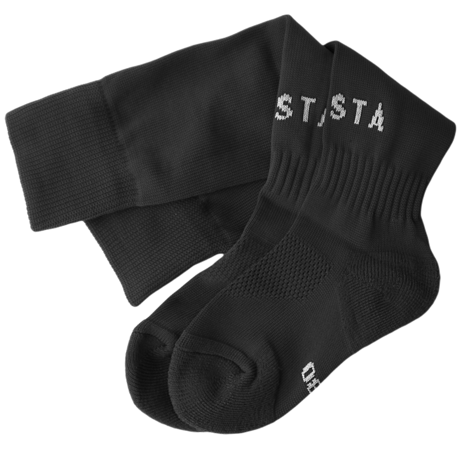 Skarpety Kipsta getry piłkarskie czarne 39/41 Drużyna nie dotyczy