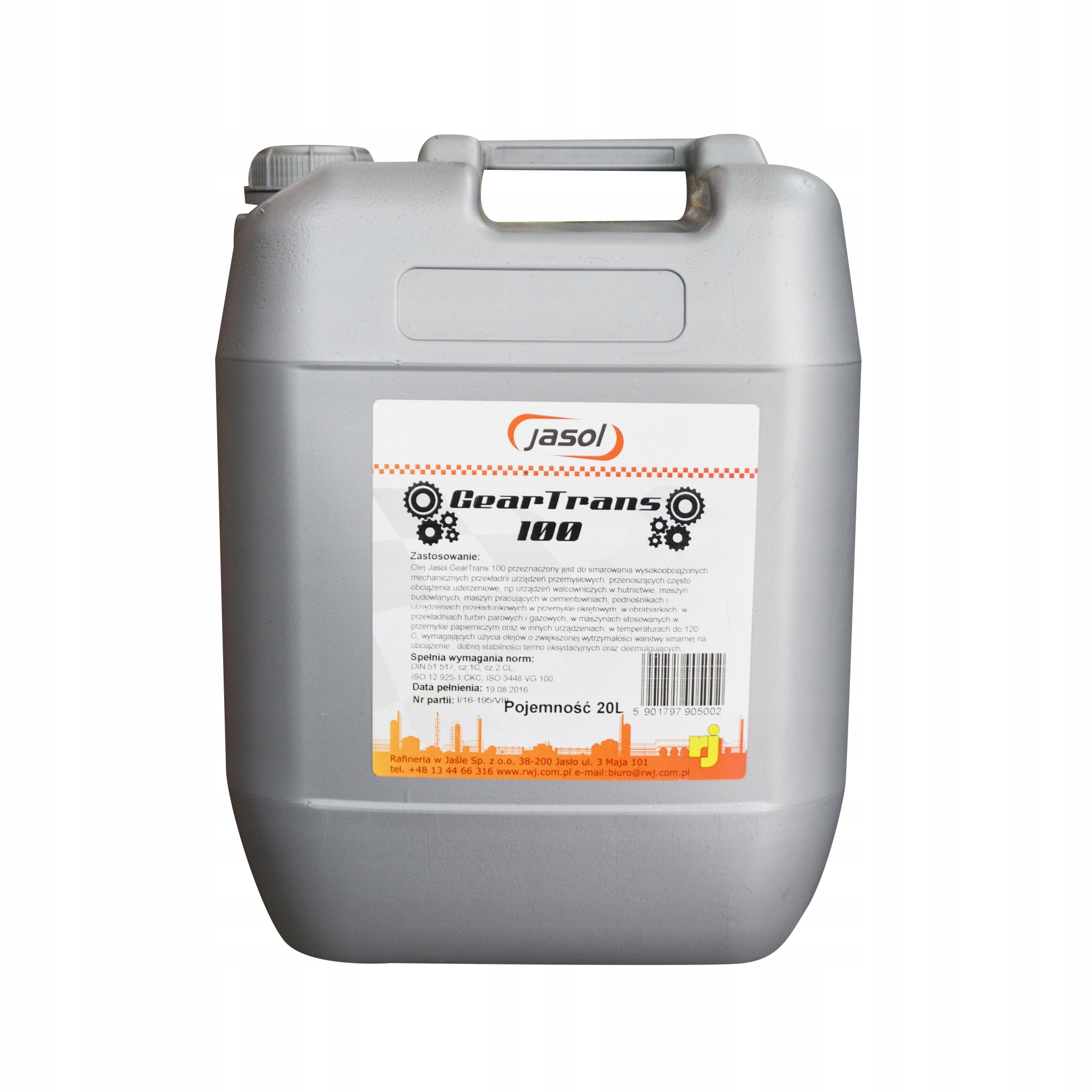 OLEJ TRANSOL 100 20 L