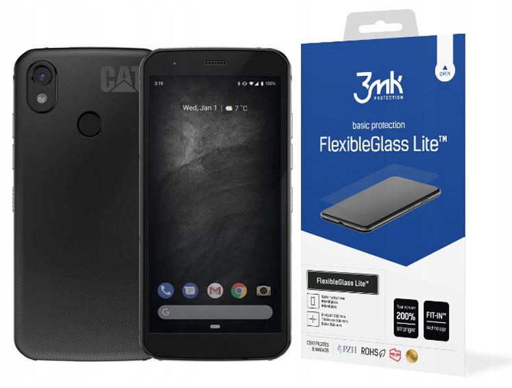 3MK Flexible Glass Lite pro Cat S52 Sklo