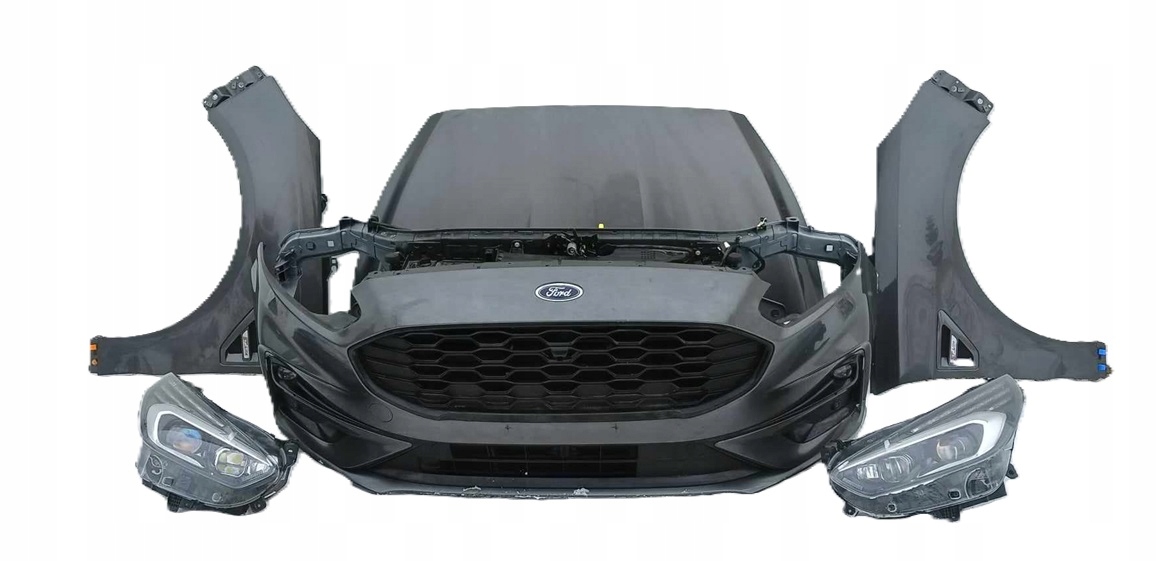 FORD S-MAX MK2 LIFT MASKA ZDERZAK PAS BŁOTNIK FULL LED ST-LINE