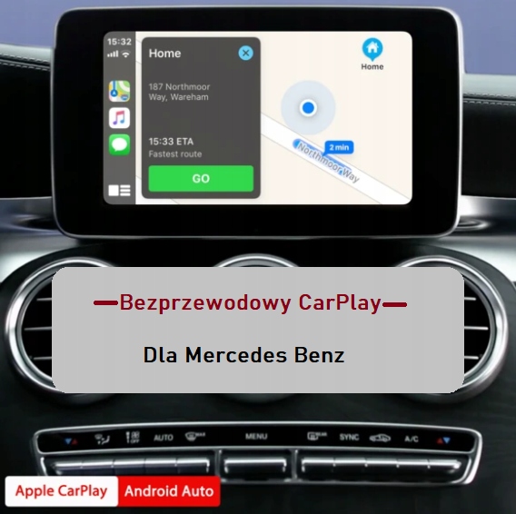 CARPLAY android AUTO MERCEDES CLA GLB GLA CLS GLK