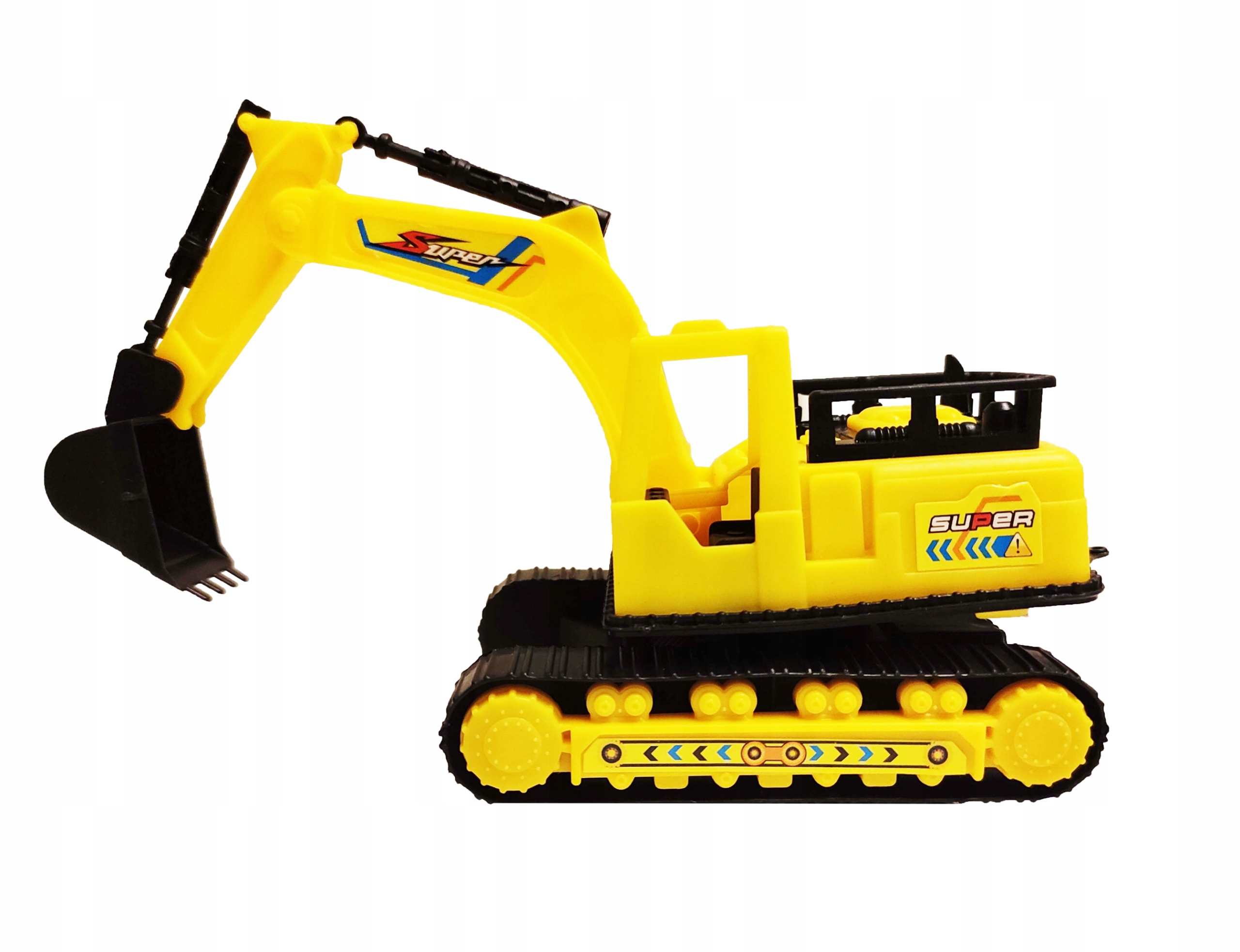 POJAZD BUDOWLANY 2szt KOPARKA SPYCHARKA Budowlane Model Super Speed