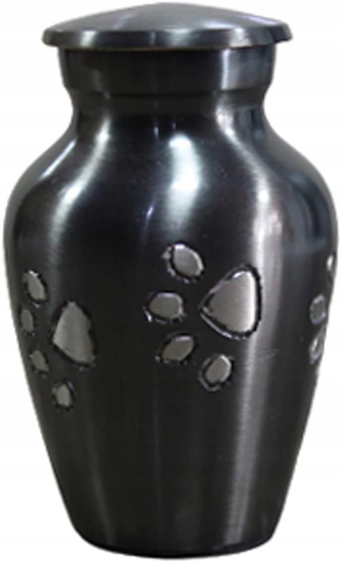 Levně Urna malé zvíře kovová paměť zvířete kremace kočka pes