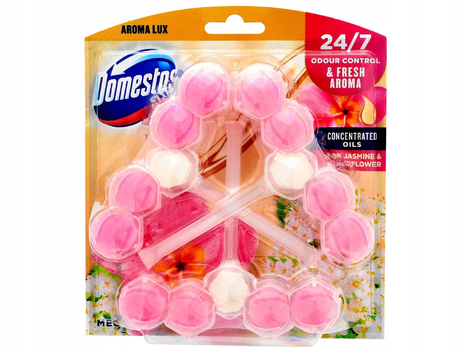 

Domestos kostka do Wc Pink Jasmine Elderf 3sztx55g