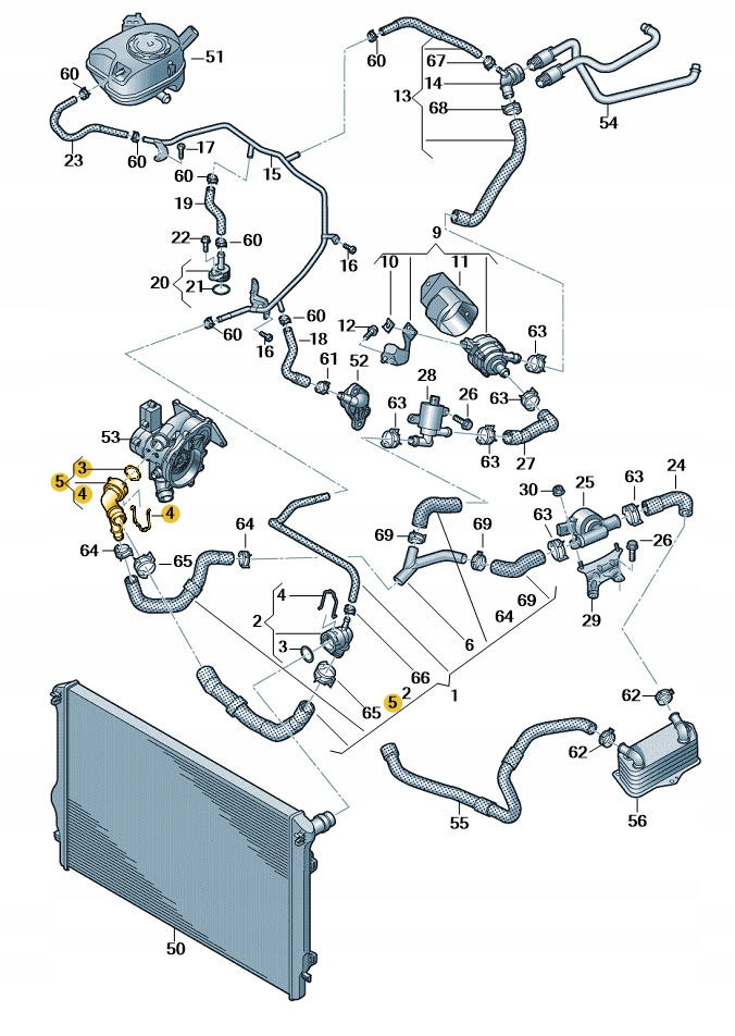 NOWE ORYGINALNE AUDI OE ADAPTER 2Q0122291K