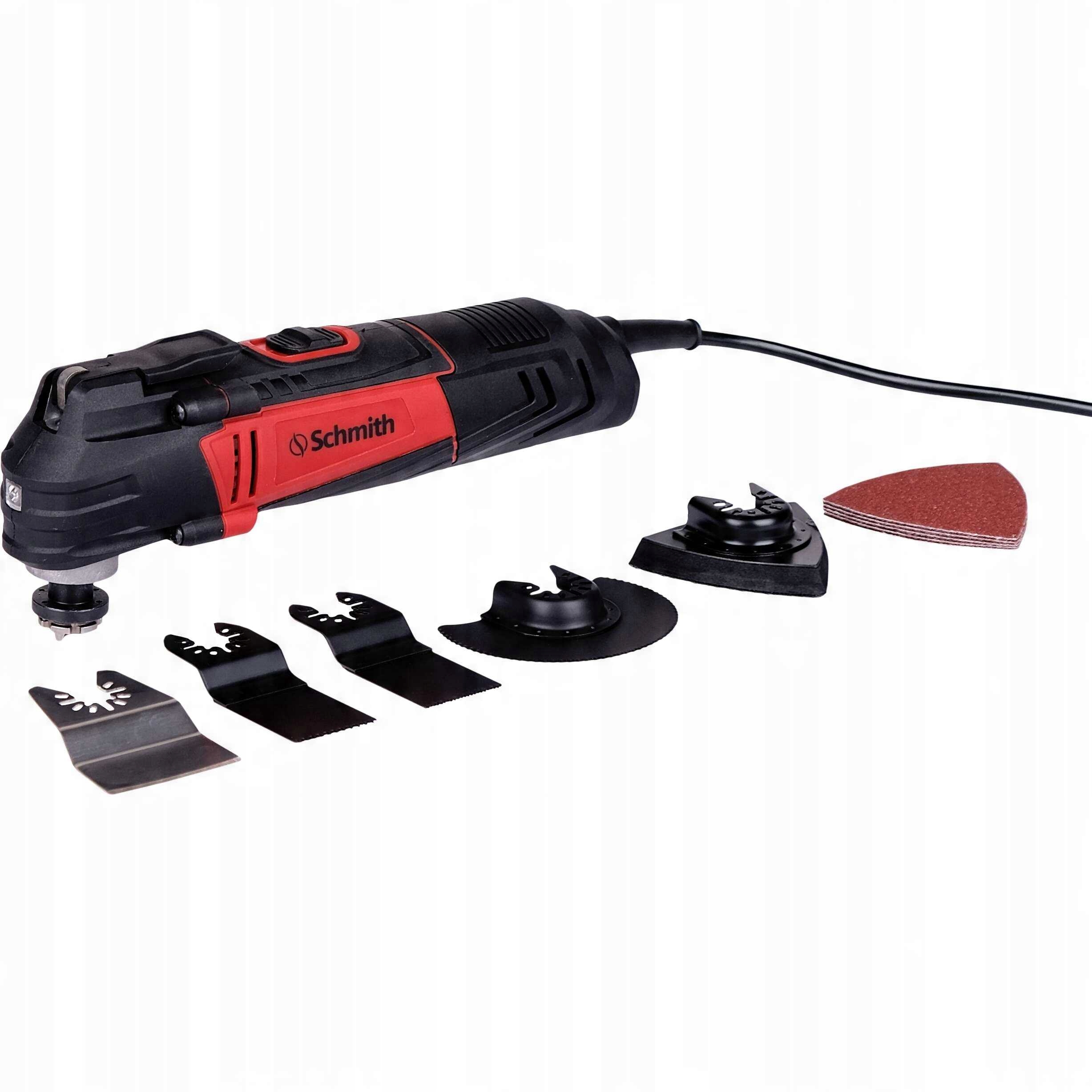 Multifunkční Elektrická Bruska 300 W Příslušenství Schmith