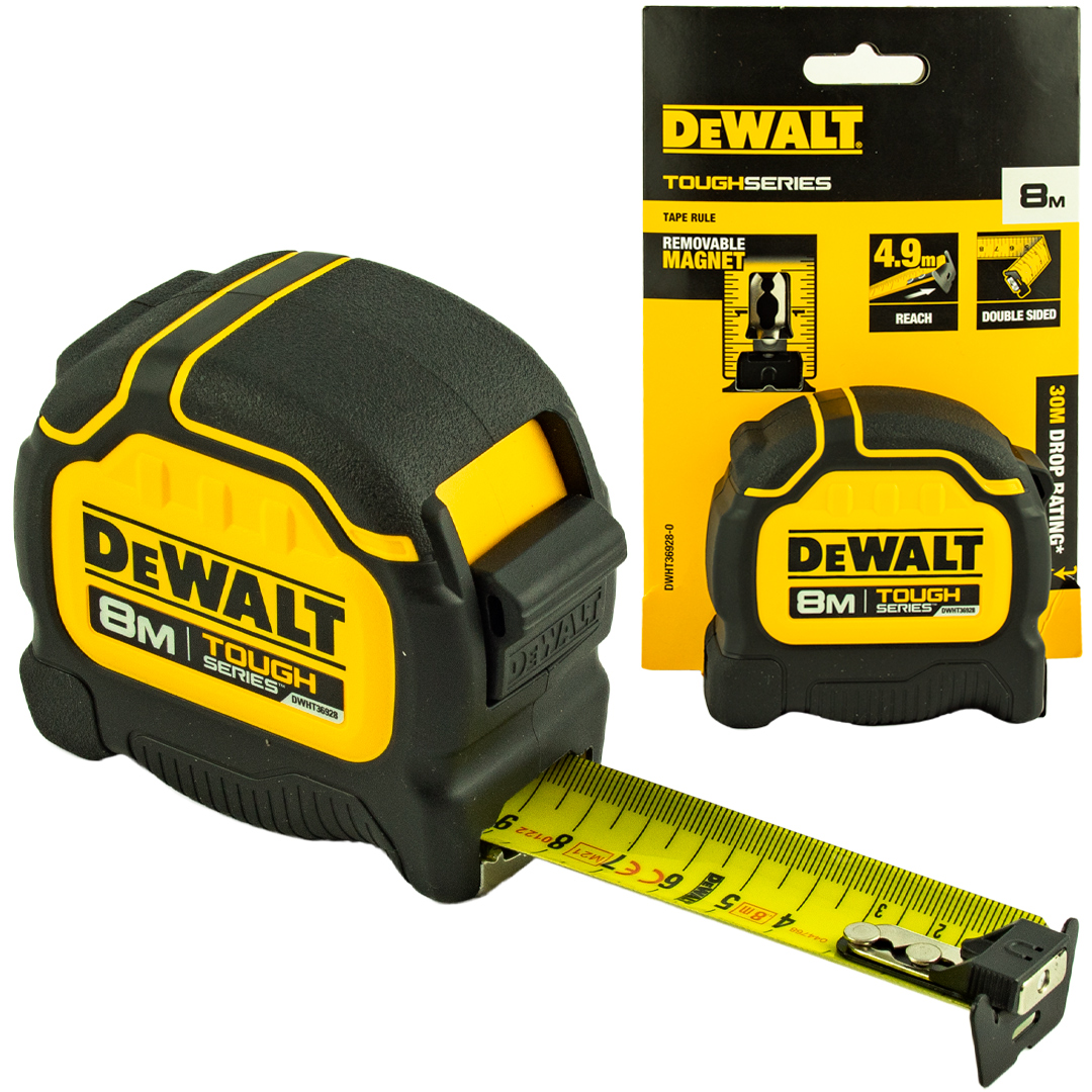 

Miara miarka zwijana premium 8m z magnesem DeWALT
