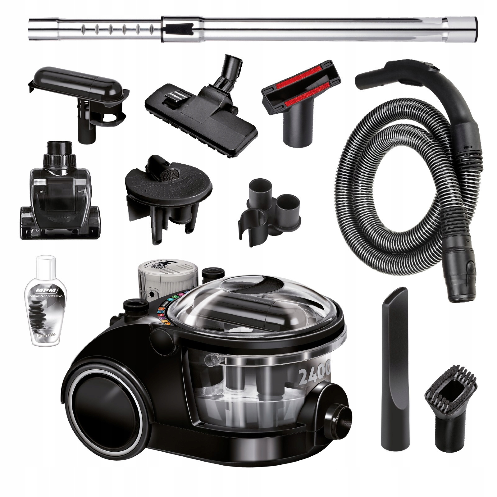 Odkurzacz wodny z filtrem wodnym mocny przemysłowy Bora Mpm MOD-47 2400 W