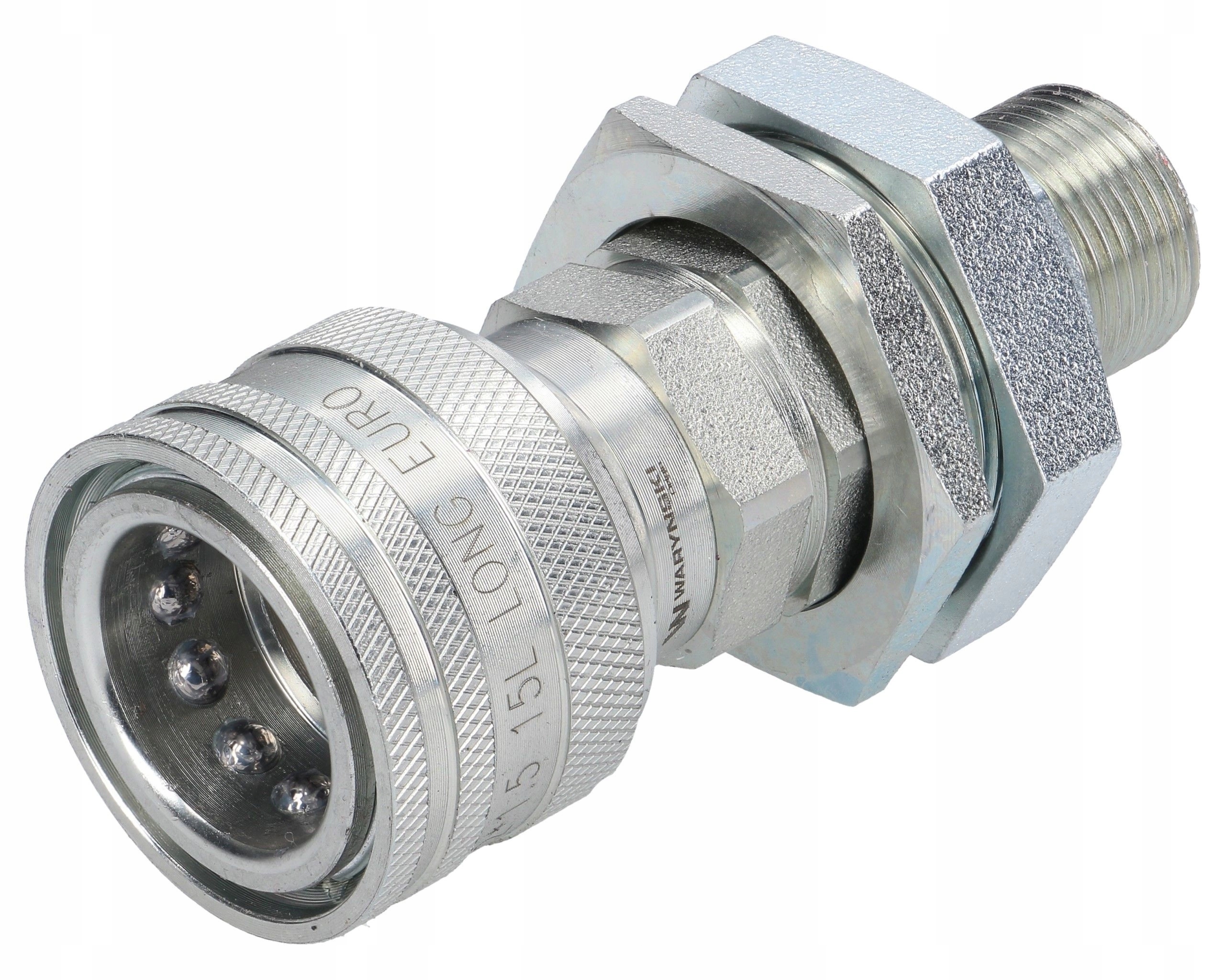 Hydraulická rychlospojka long M22x1.5 Euro Varyńs