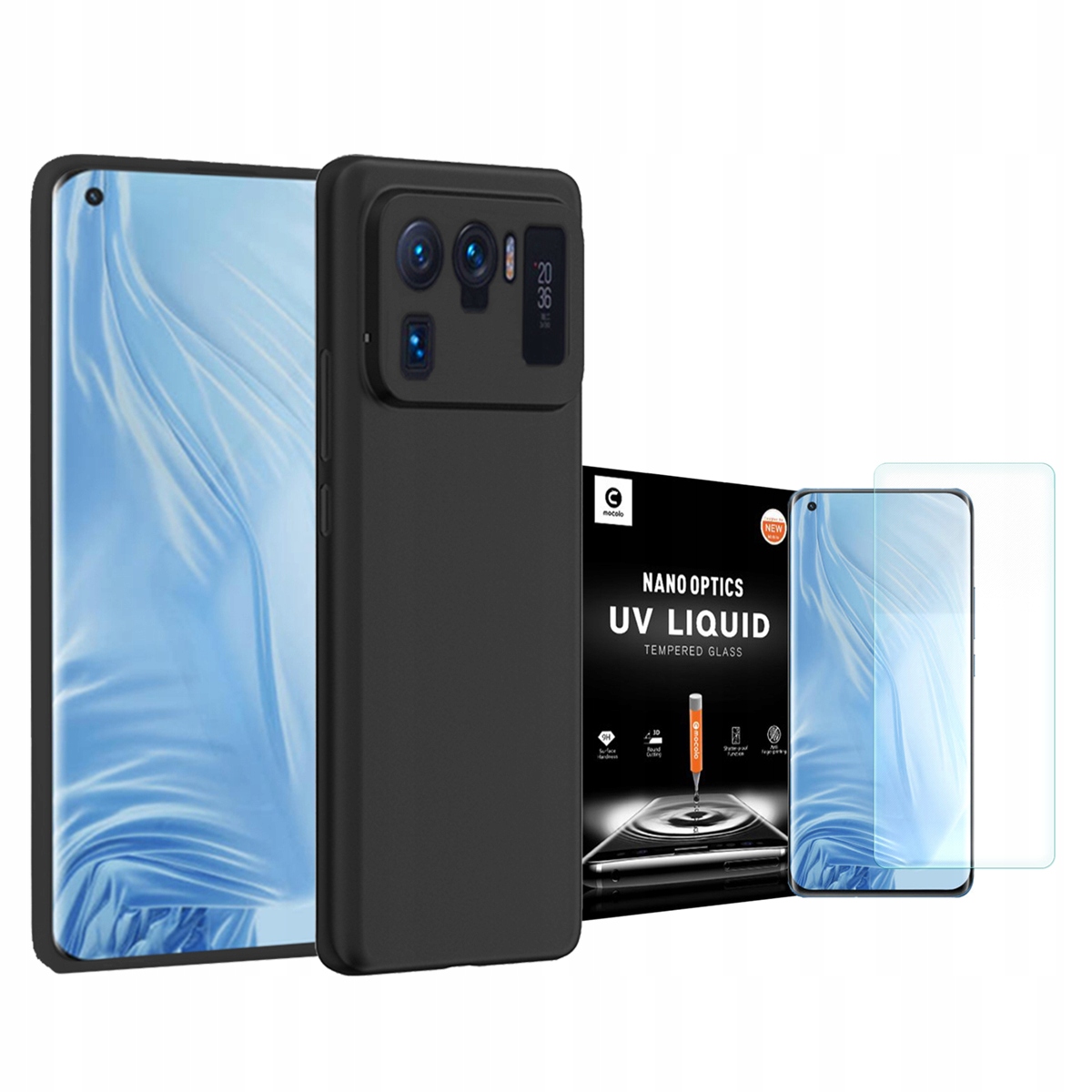 

Silicone Etui Do Xiaomi MI 11 Ultra + Szkło Mocolo