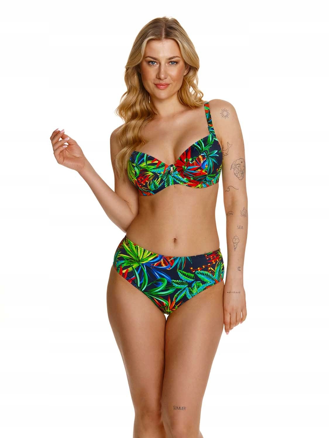 Dvoudílné plavky Lupoline Parrot big mountain+figy 75H