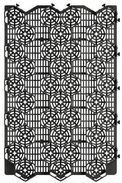 

Kratka parkingowa tworzywo Pcv Geonet 60x40x4 cm