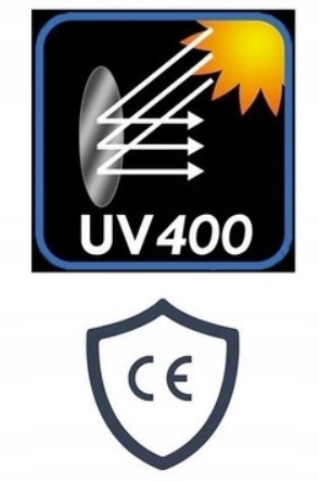 OKULARY PRZECIWSŁONECZNE DAMSKIE POLARYZACYJNE filtr UV400 NA LATO Z ETUI Wzór dominujący bez wzoru