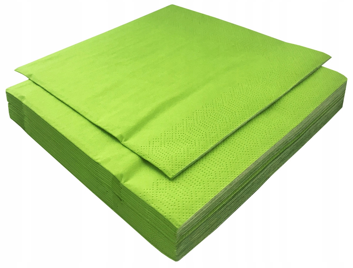 

Serwetka składana 33x33cm 3war 20szt limonkowa