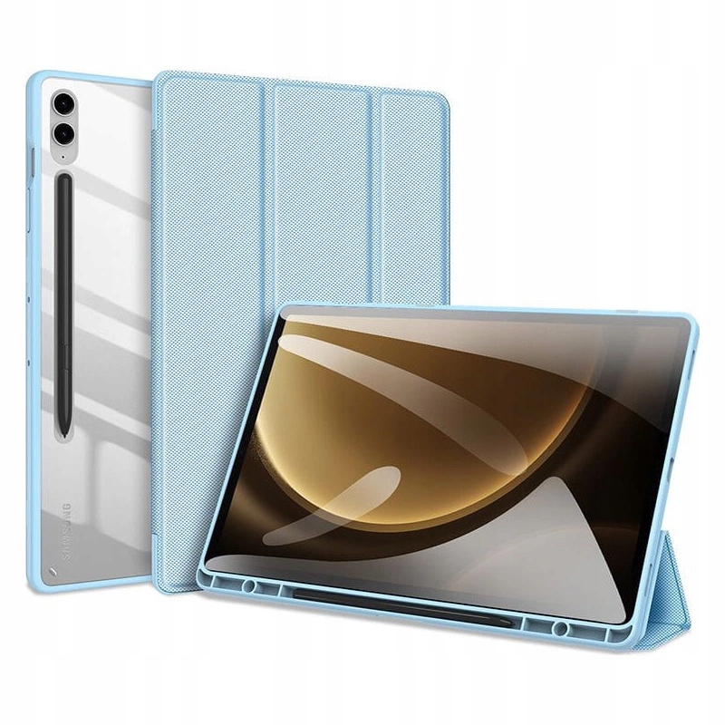 Etui z klapką podstawką Dux Ducis Toby do Samsung Galaxy Tab S9 FE niebiesk