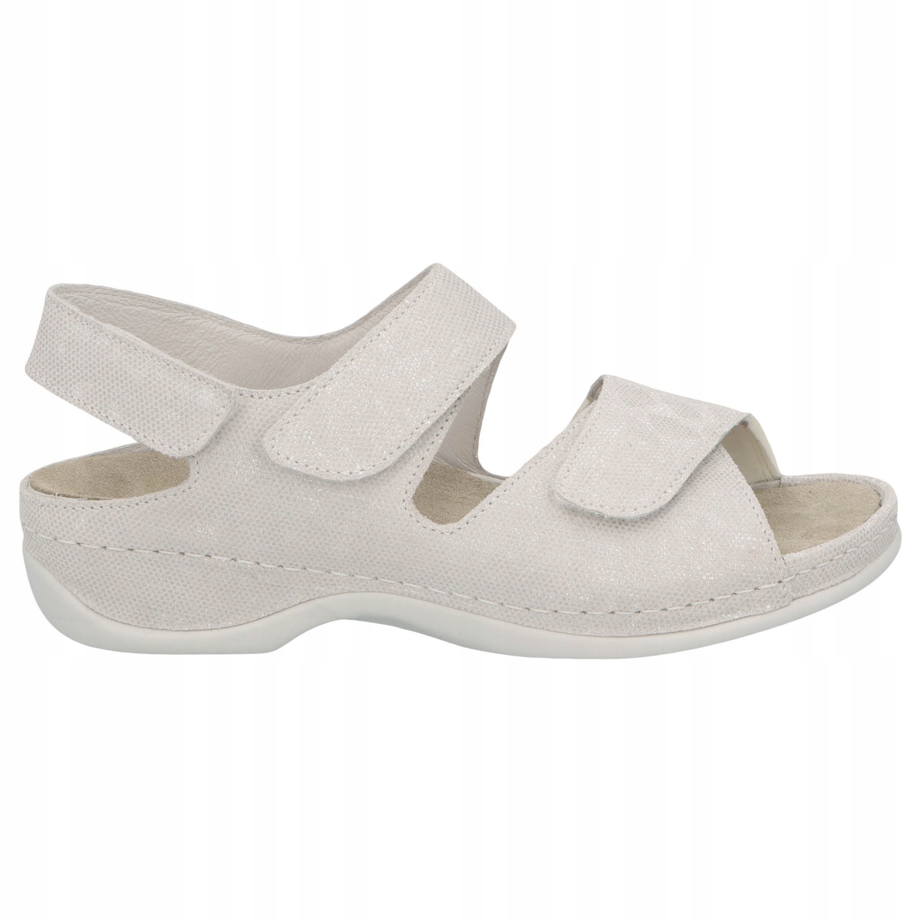 Dámské sandály Berkemann Rina Desert Velours Široké Na Haluksy VEL.38