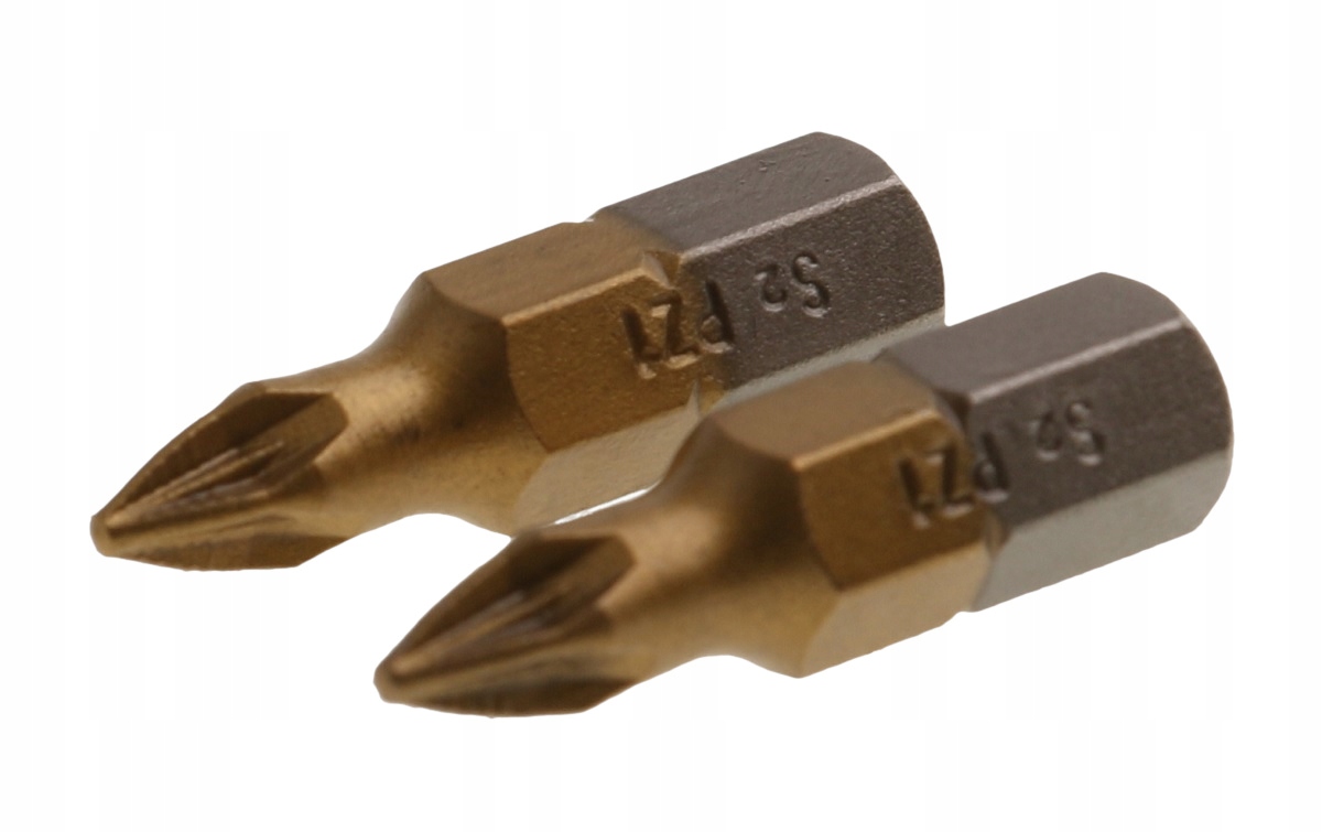 

Końcówki Wkrętakowe Bity Tytanowe PZ1 x 25 mm 2szt