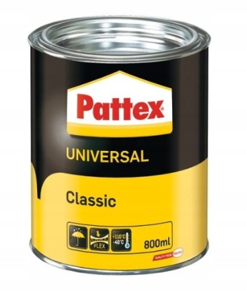 

Klej Pattex kontaktowy Universal Classic 800ml