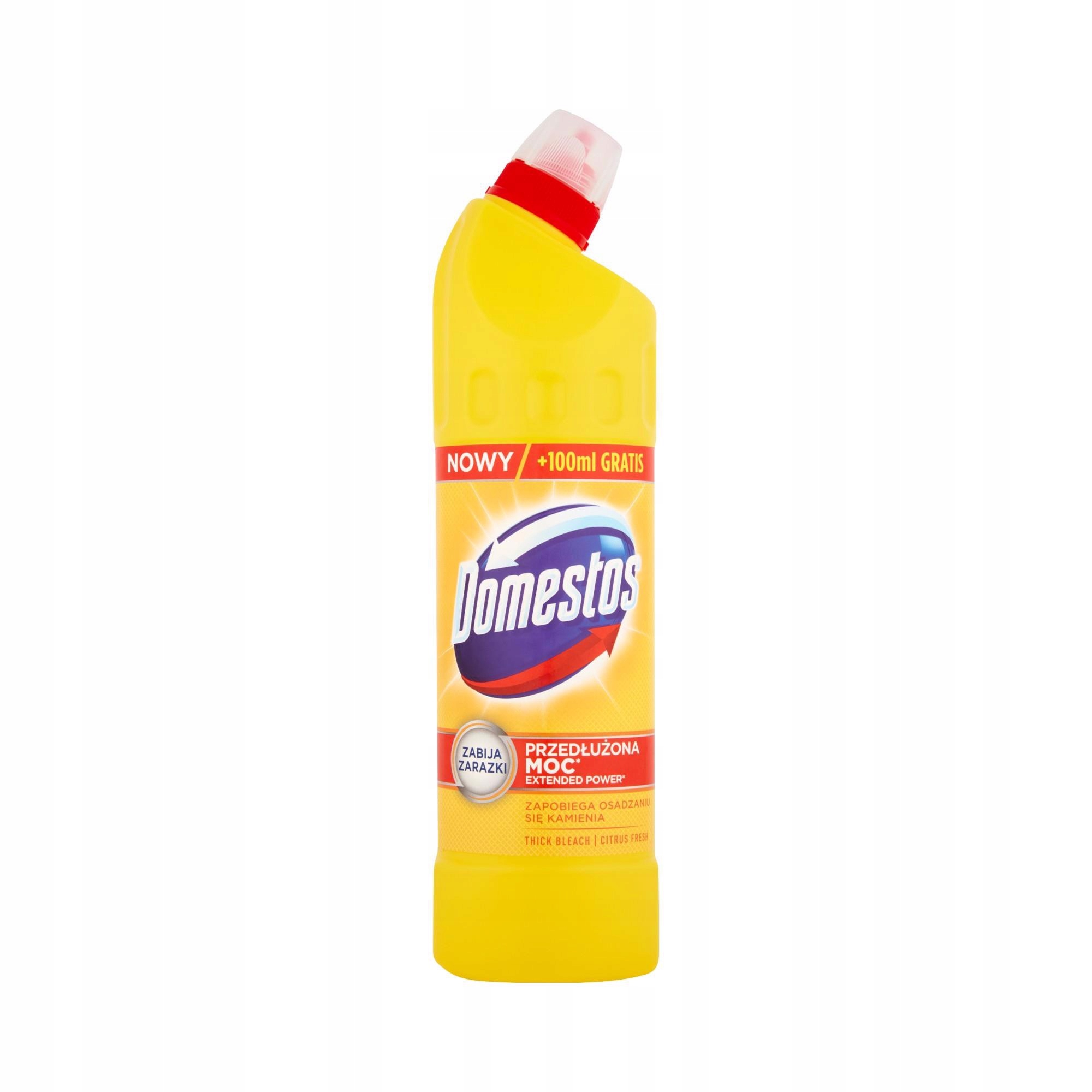 

Domestos Przedłużona Moc Citrus Fresh Płyn czyszcz