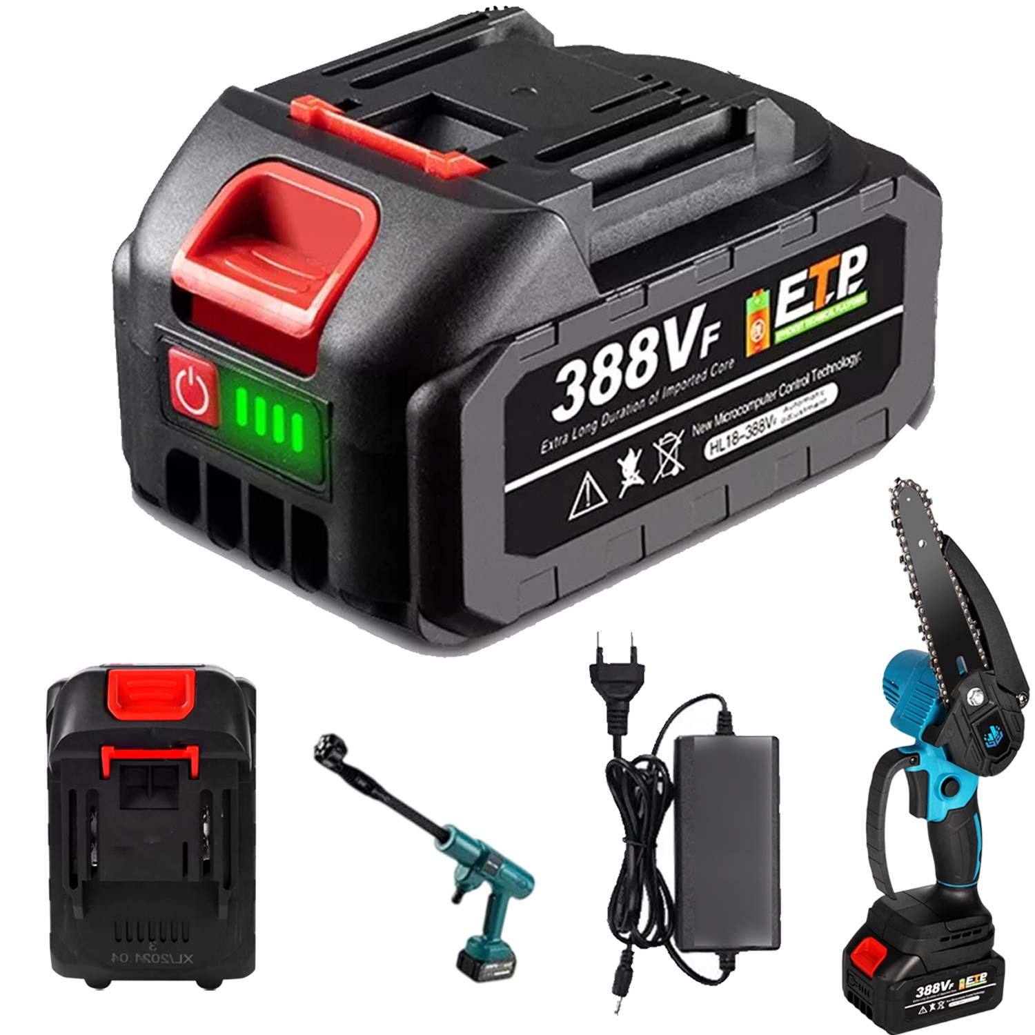 Akumulátor Pro Elektrické Nářadí 18V 21V Li-ion S Mnoha Bezpečnostními Prvky