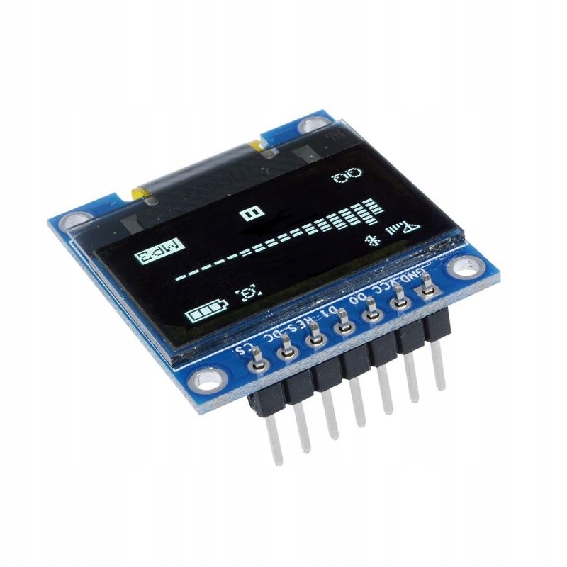 

Moduł wyświetlacz Oled 0,96'' Spi I2C 3-5V SSD1306