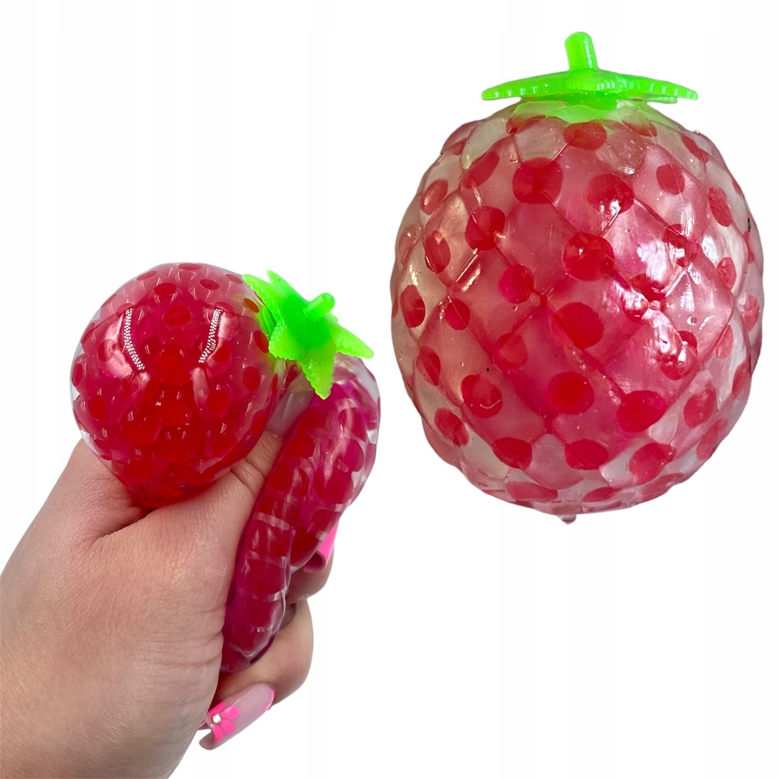 PIŁKA SENSORYCZNA ANTYSTRESOWA GNIOTEK WINOGRONO