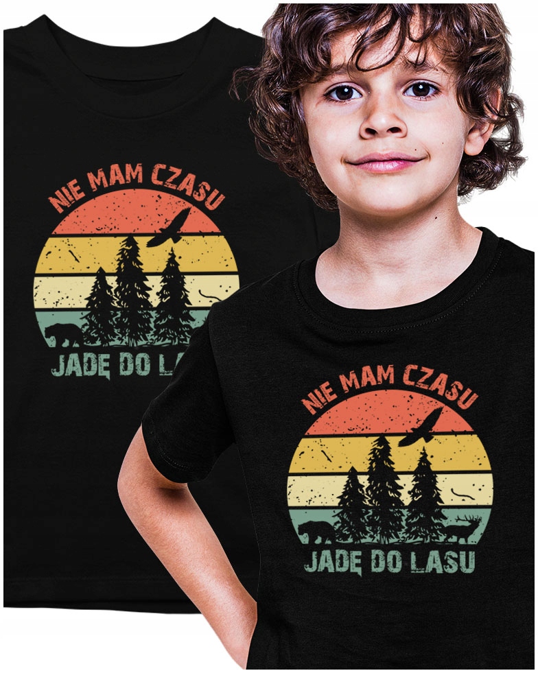 

Koszulka bawełniana Myśliwska Leśniczy Las 134