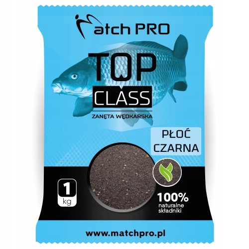 Zanęta Top Class Płoć Czarna 1kg Matchpro