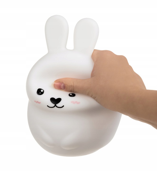 LAMPKA NOCNA DLA DZIECI KRÓLIK KOLOROWA LED PILOT Marka Gordon