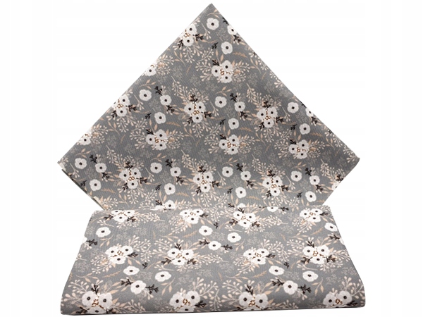 SZARA WE WZORY POSZETKA WYPUSTKA BUTONIERKA