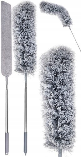 Teleskopická kartáčová sada na prach se dvěma nástavci