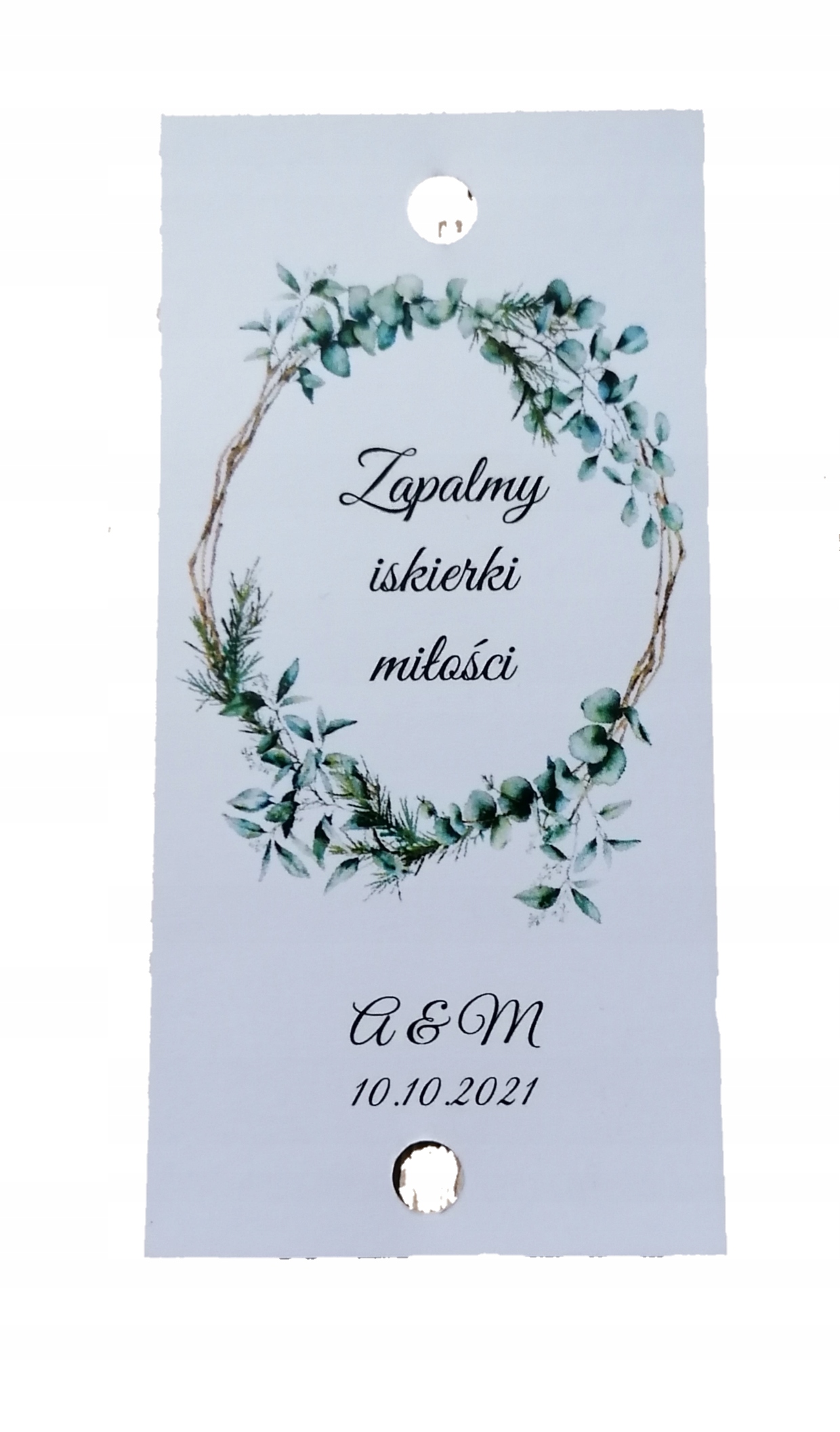 

Iskierki miłości karteczki 2 sztuki