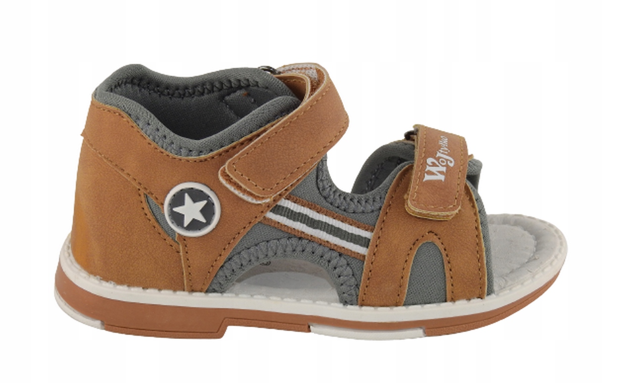 

Sandałki Wojtyłko zabudowana pięta 3S22307 r.28