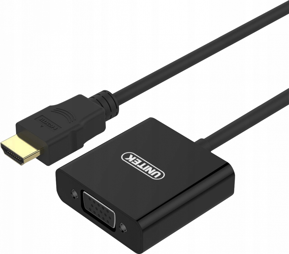 Adapter HDMI no VGA + audio Unitek Przejściówka Marka Unitek