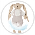 CANPOL MASKOTKA PLUSZAK PRZYTULANKA KRÓLIK KRÓLICZEK ZAJĄC DZIECI 0+ 80/200 Bohater brak