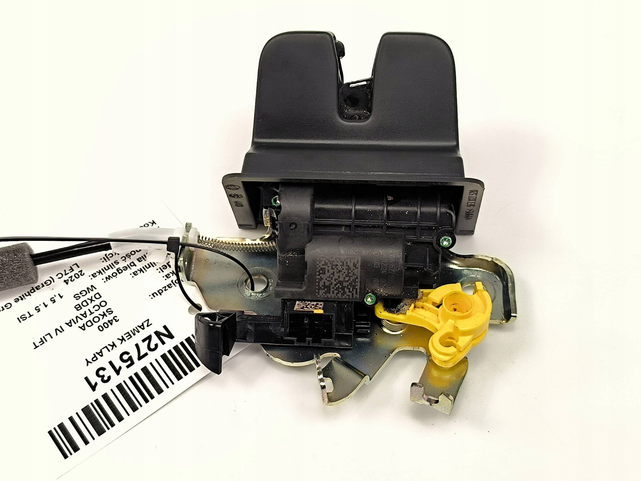 lock bonnet SKODA OCTAVIA IV KOMBI LIFT