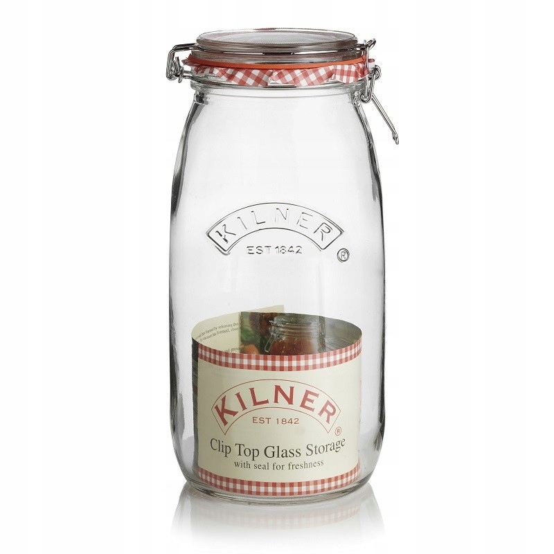

Kilner Słoik 3l Round Clip Top Jar Classic England