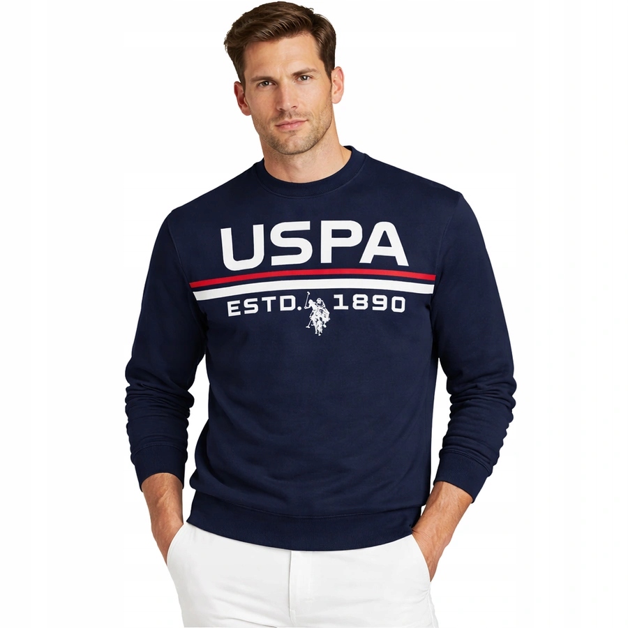 Pánská Mikina U.s. Polo Assn. USSWS4001 Tmavě modrá