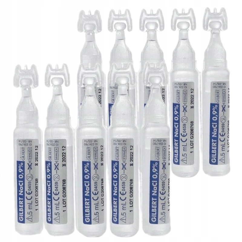 

Sól Fizjologiczna NaCl 0,9% Dzieci 10x 5ml Gilbert