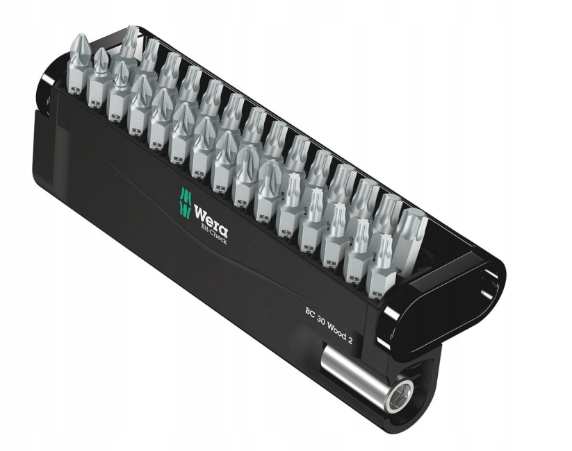 

Wera Zestaw Bitów Bit-check 30 Wood 2 Uchwyt, 30CZ