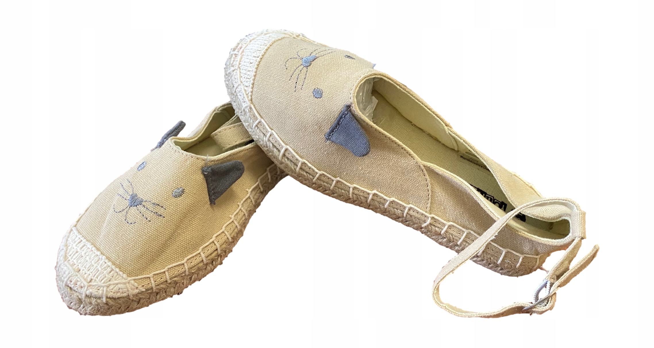 

Buty Dziewczęce espadryle Kotek Beż *32 wk 19 cm