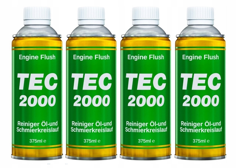 4 × PŁUKANKA DO SILNIKA TEC2000 ENGINE FLUSH 4 x 375ml