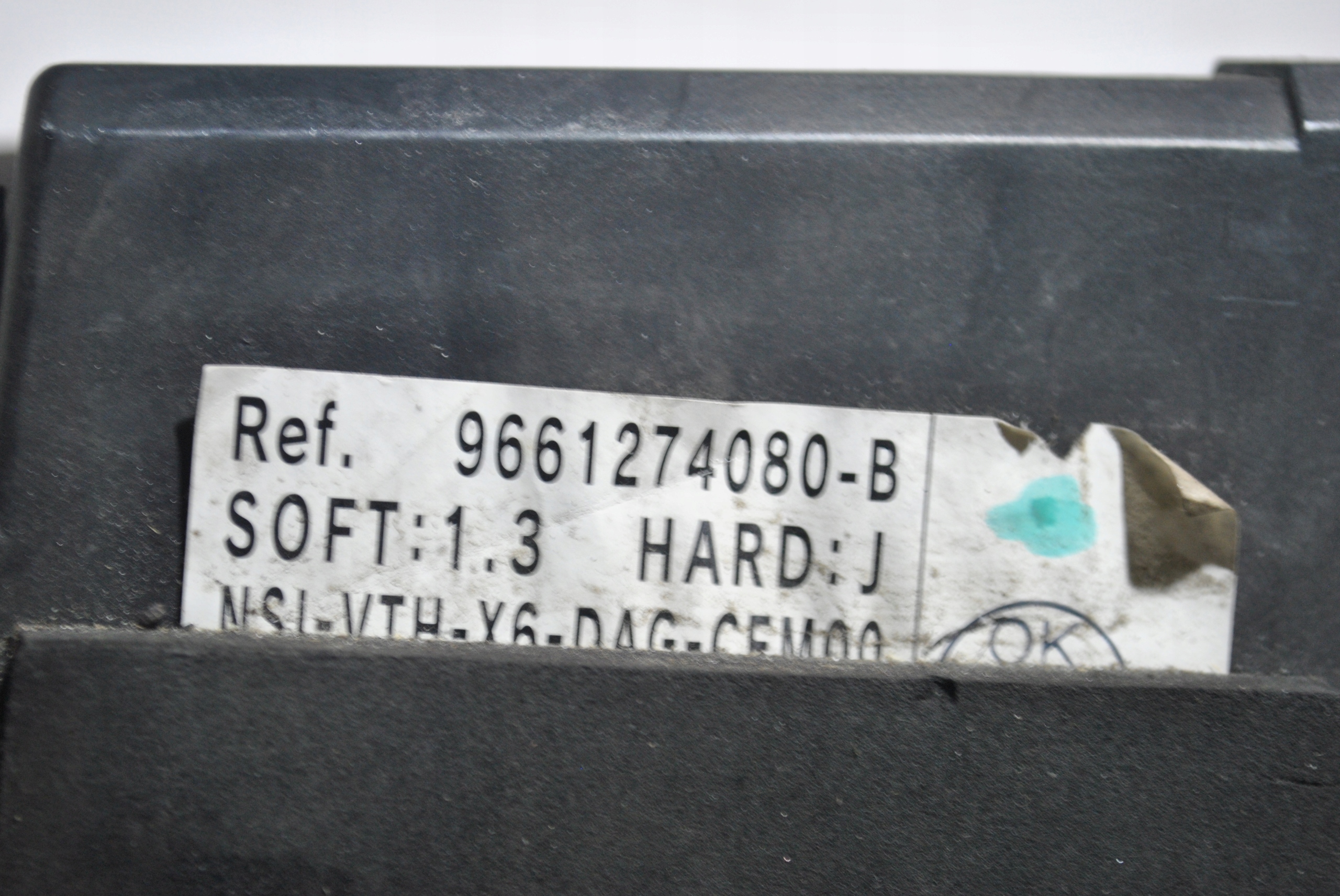 CITROEN C6 9661274080