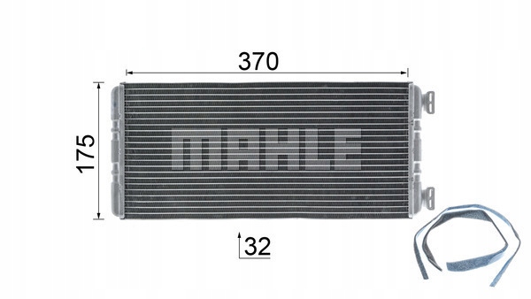 радиатор отопителя AH 131 000P mahle