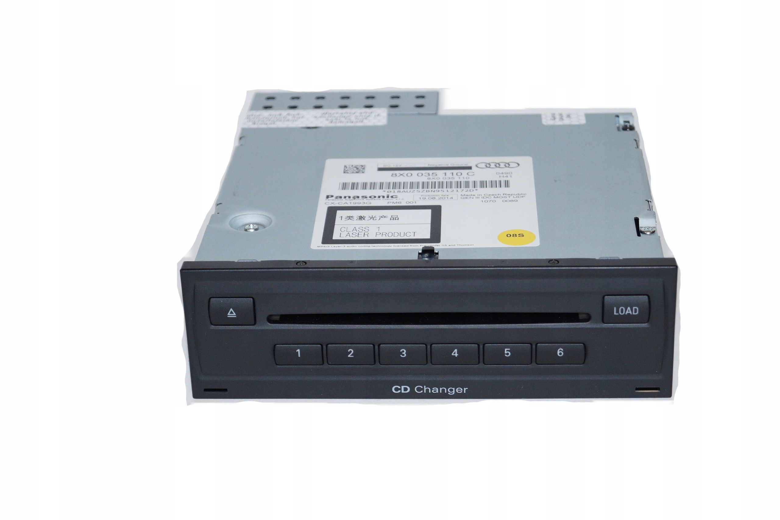 AUDI Q3 CD-чейнджер 8X0035110C KROLAN