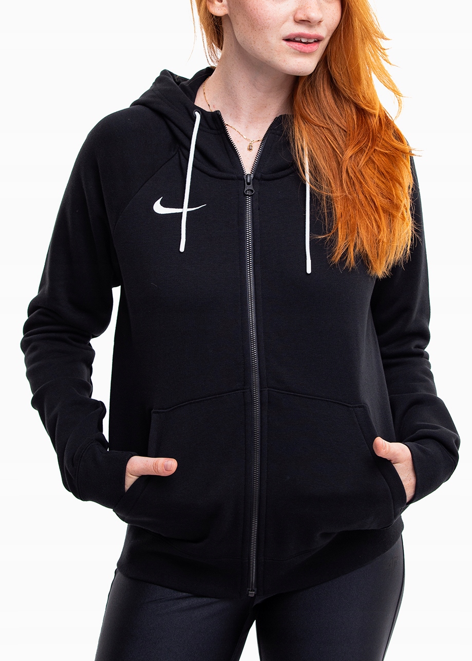 Mikina Dámská Nike s kapucí na Zip Bavlněná Sportovní Park 20 vel. L
