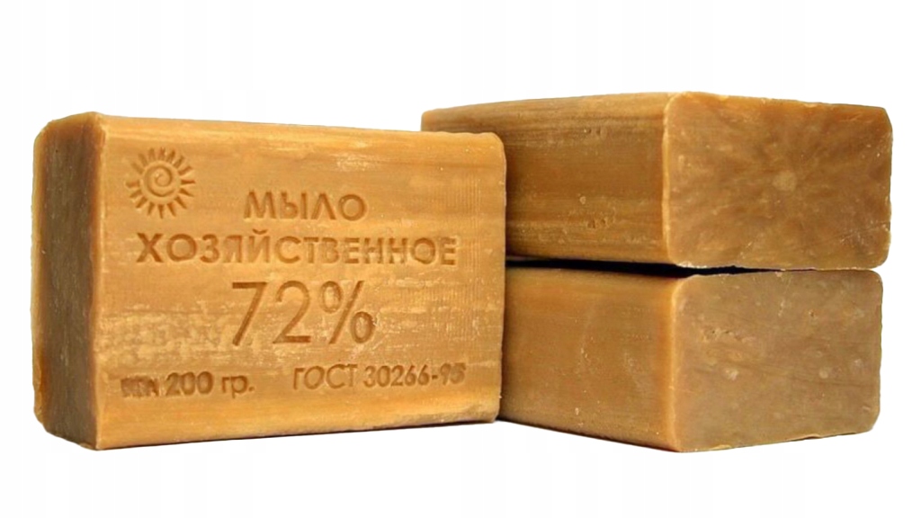 10x Šedé Mýdlo Štědro 72% Bez Přísad Ukrajina